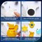 12 Set Purim Crafts Paint Your Own Ceramic Hanukkah Plasters Paint Purim Decoration Gifts DIY Ceramics with Pastel Brush Palette Magnet